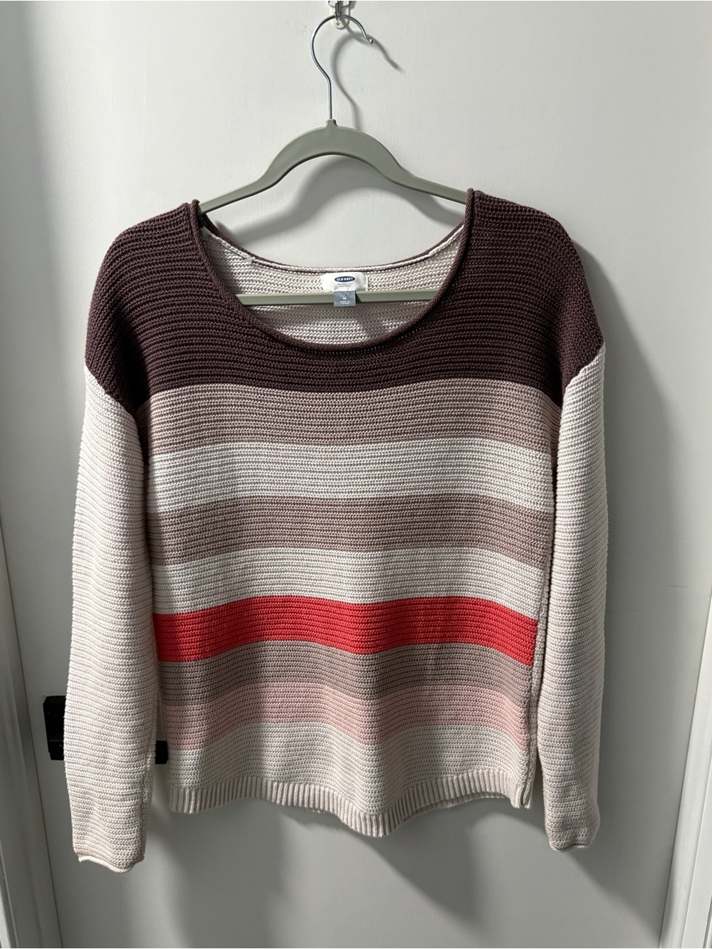 Old Navy Striped Crewneck Sweater